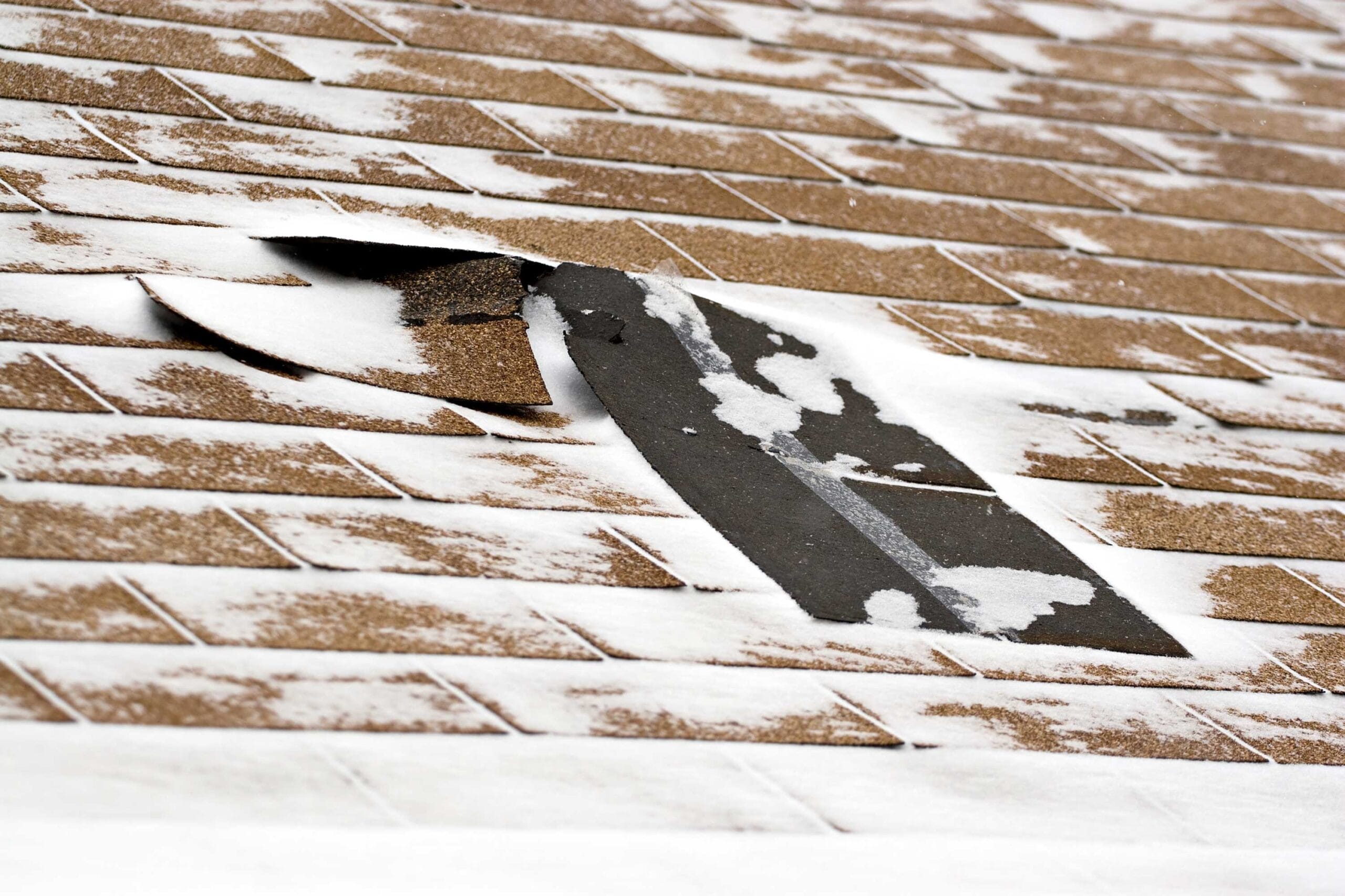 winter roof damage, winter roof maintenance, Greenville